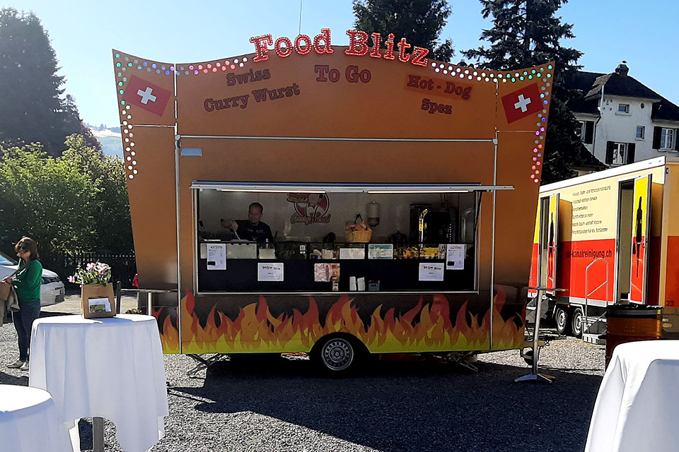 Die Festbeiz Food Blitz von Blitzschnell und lecker – IX am Festbeiz am Zufikerfäscht