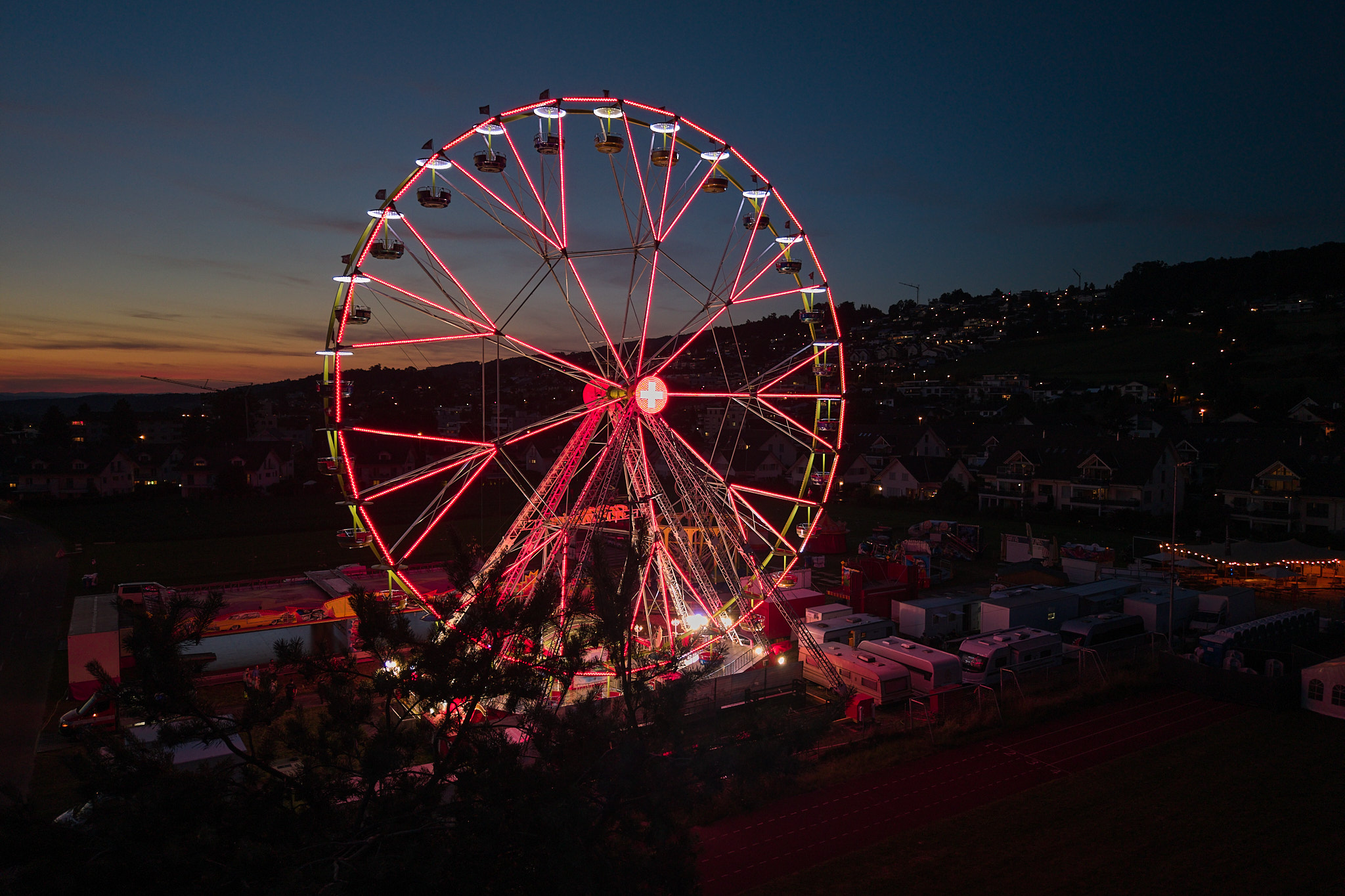 Zufikerfäscht – das Riesenrad ist einfach toll